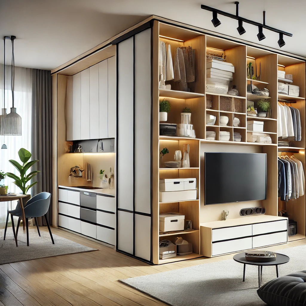 This will save time on household chores with recommended storage furniture solutions.